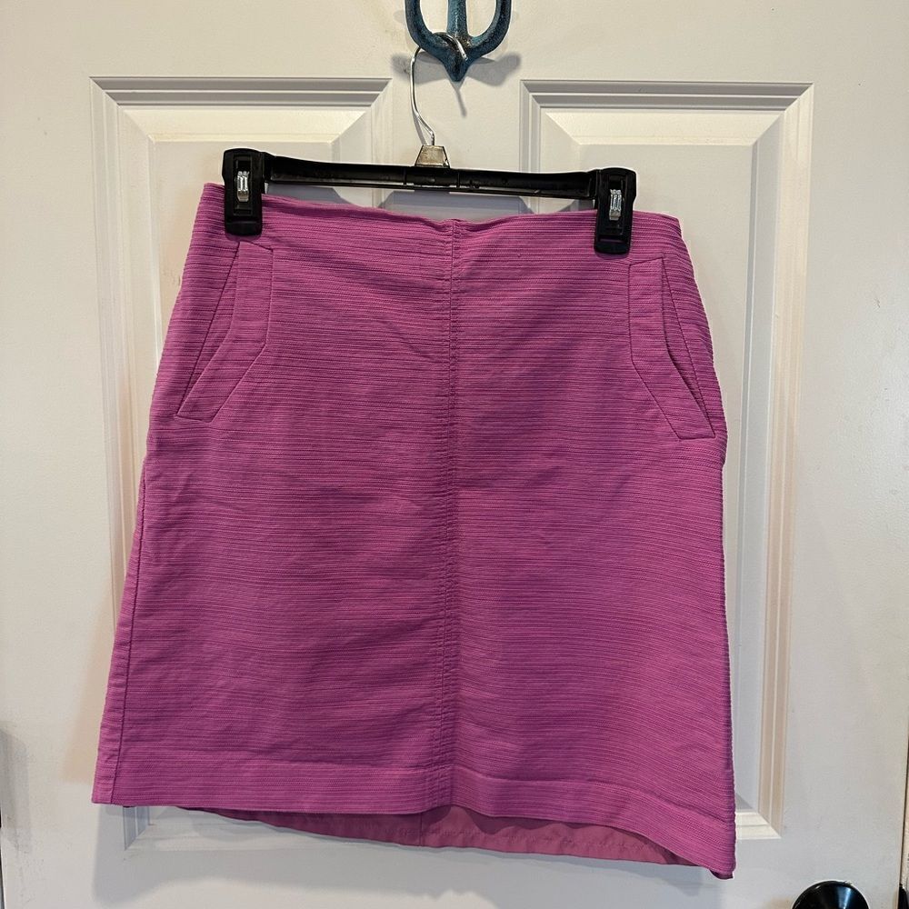 Ann Taylor size 6 lavender purple midi skirt